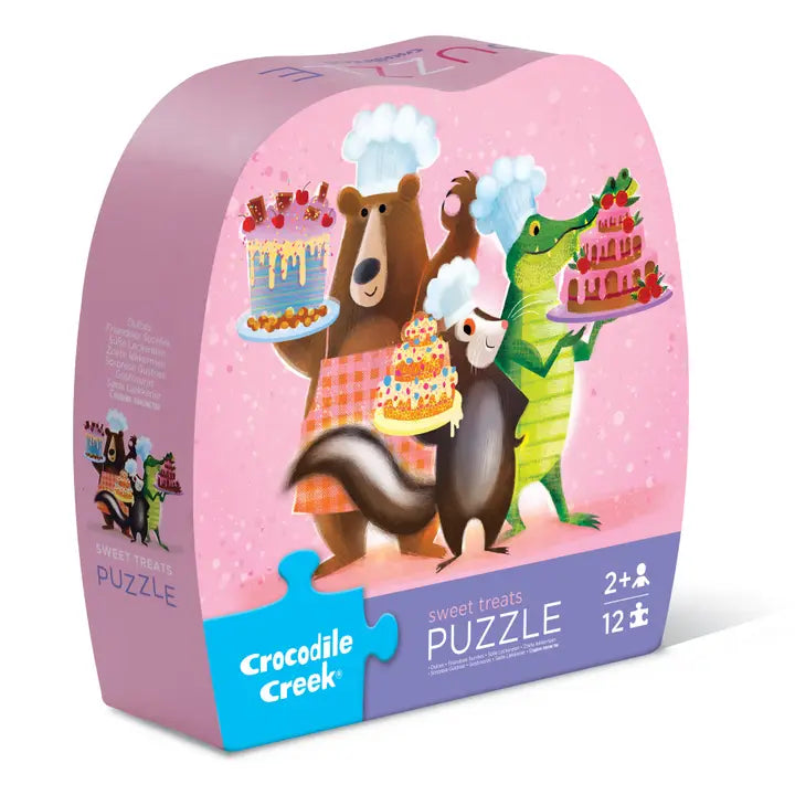 12-Piece Shaped Box Puzzle | Sweet Treats