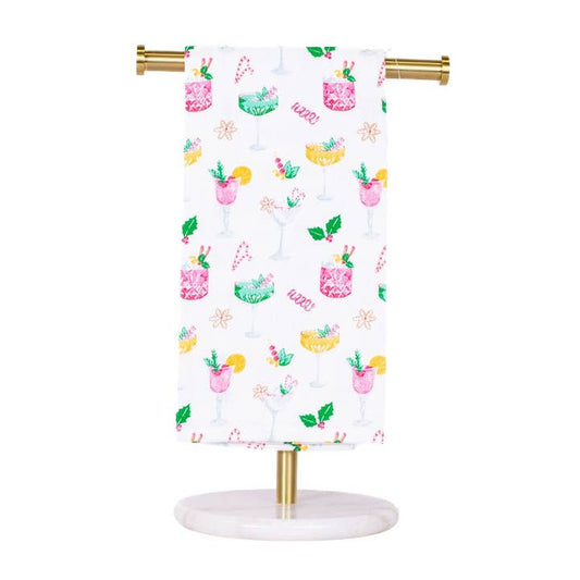 Fizz the Season Hand Towel