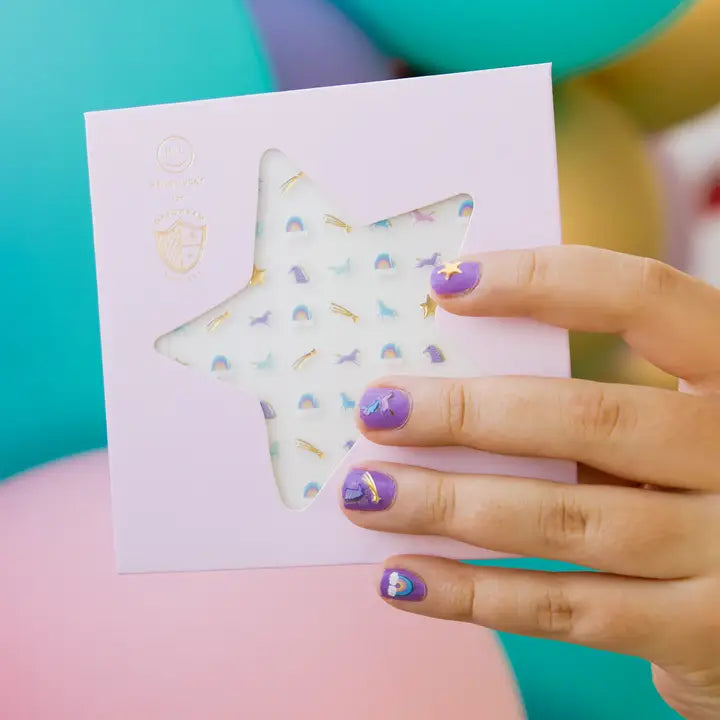 Nail Stickers | Unicorn + Rainbows