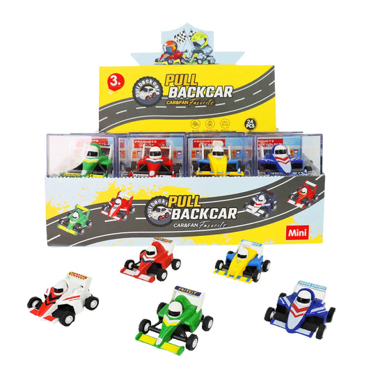Rollin’ Diecast Pull-Back Racing Car | Assorted Styles