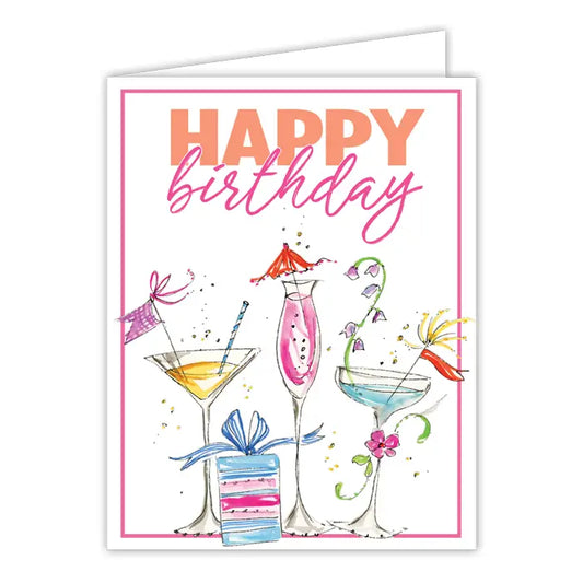 Greeting Card | Birthday | Cocktails