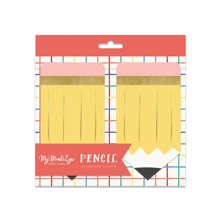Chipboard Pencils Banner