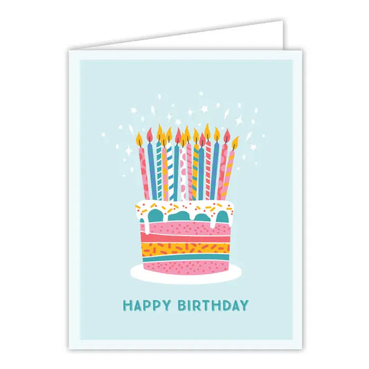 Greeting Card | Birthday | Cake with Candles