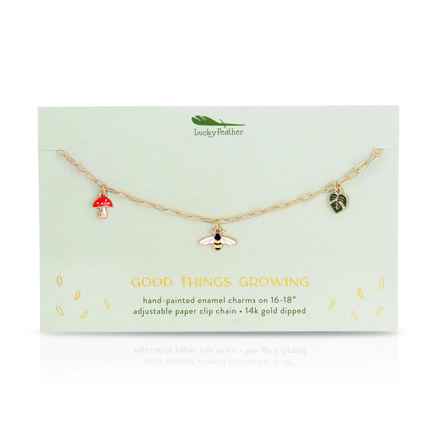 Enamel Treasure Necklace | Good Things Growing