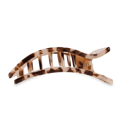 Teleties Rectangle Hair Clip | Blonde Tortoise | Assorted Sizes