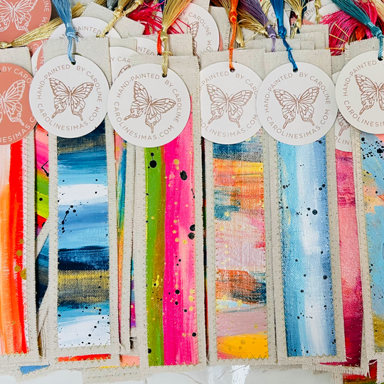 Hand-Painted Scripture Bookmarks