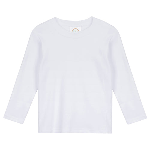 Boy's Long Sleeve Shirt - White