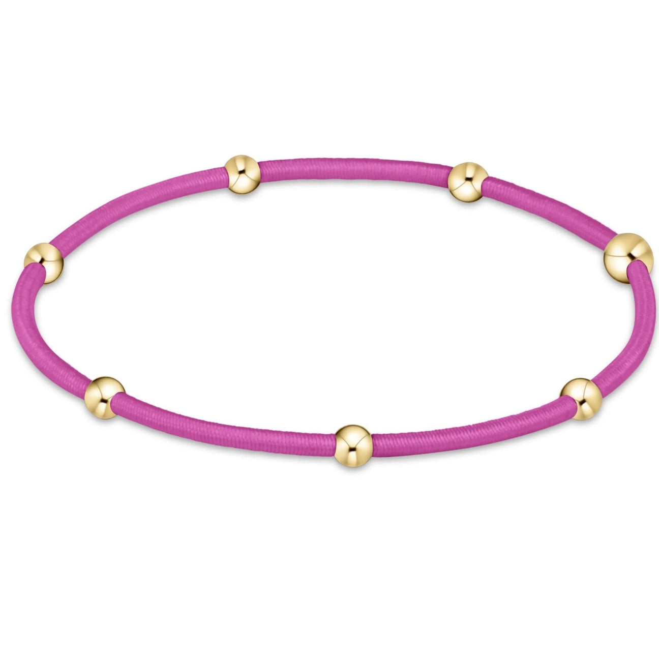 Hair Tie | "e"ssentials | Bright Pink