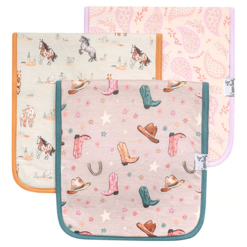 Burp Cloth Set | Cheyenne