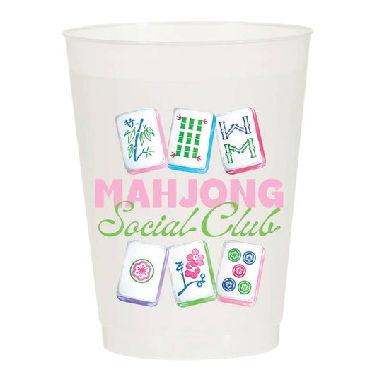 Frosted Cups | Mahjong Social Club
