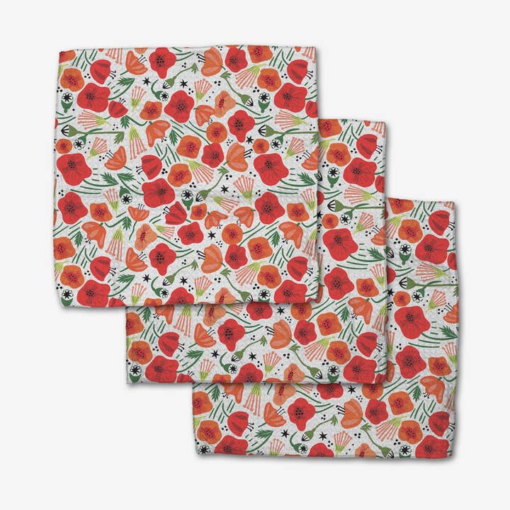Dishcloth Set | Poppy Power