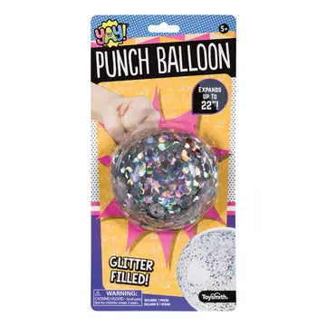 Glitter Punch Balloon | Assorted Styles