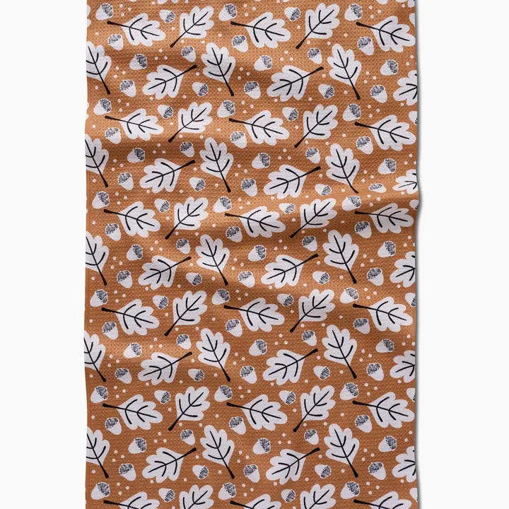 Tea Towel | Falling Acorns