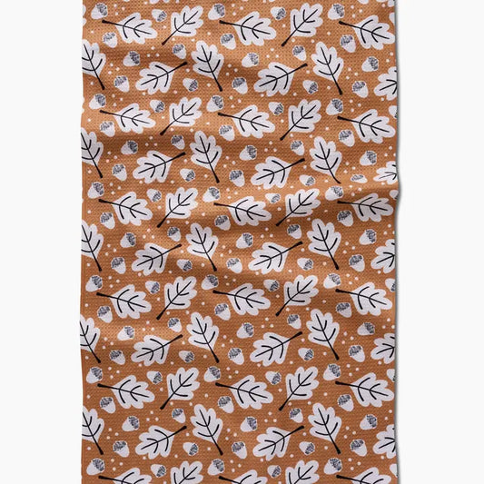 Tea Towel | Falling Acorns