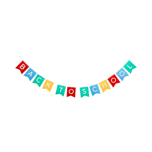 Back To School Felt Banner