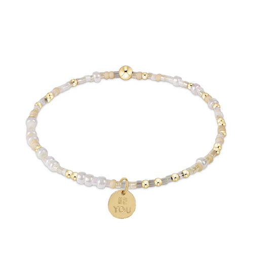 egirl | Hope Unwritten Bracelet | Oh Snow You Didn't! | be you. Small Gold Disc