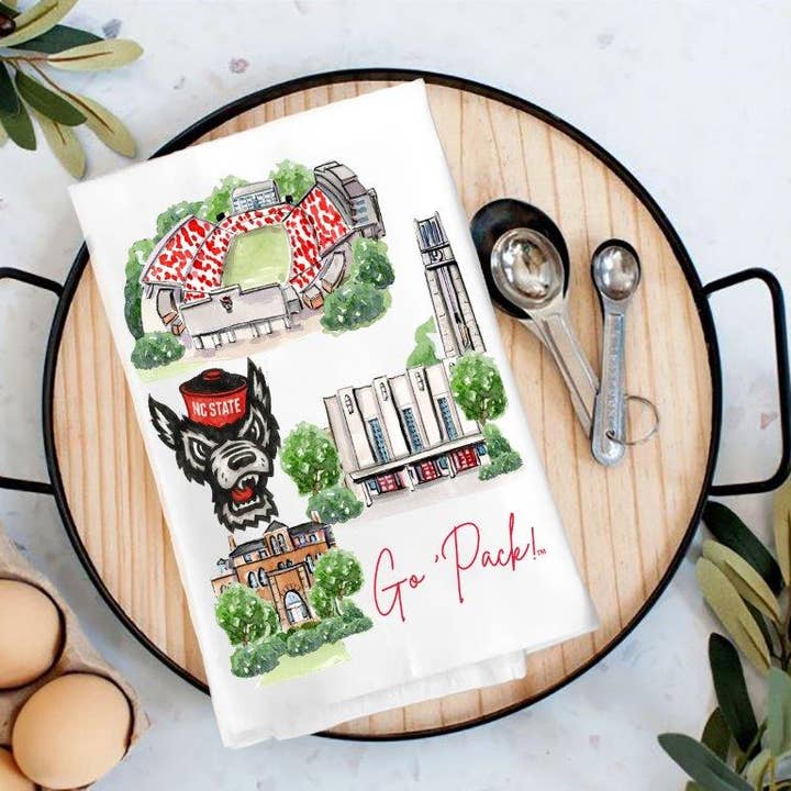 Landmark Tea Towels | NC State