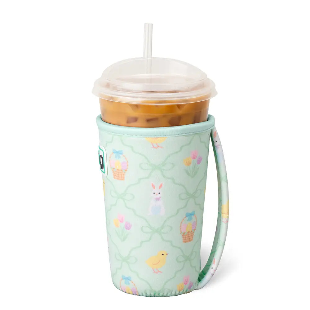 Medium Iced Cup Coolie | Hoppy Easter