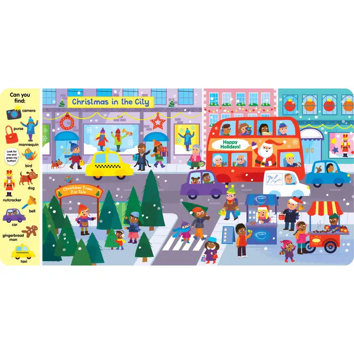 Search & Find | Christmas Fun 6-Button Sound Book