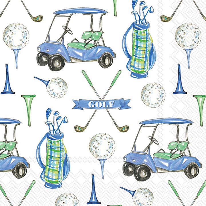 Cocktail Napkins | Golf