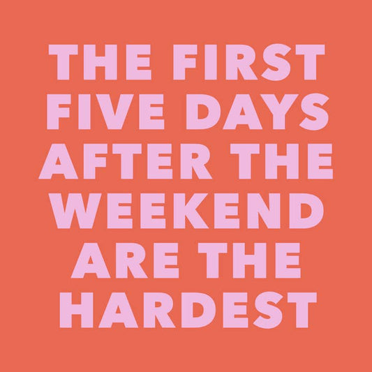 Cocktail Napkins | The First Five Days