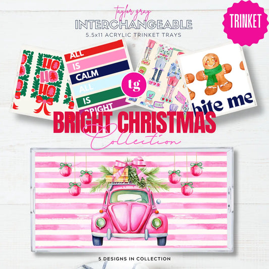 Acrylic Tray Inserts | Bright Christmas