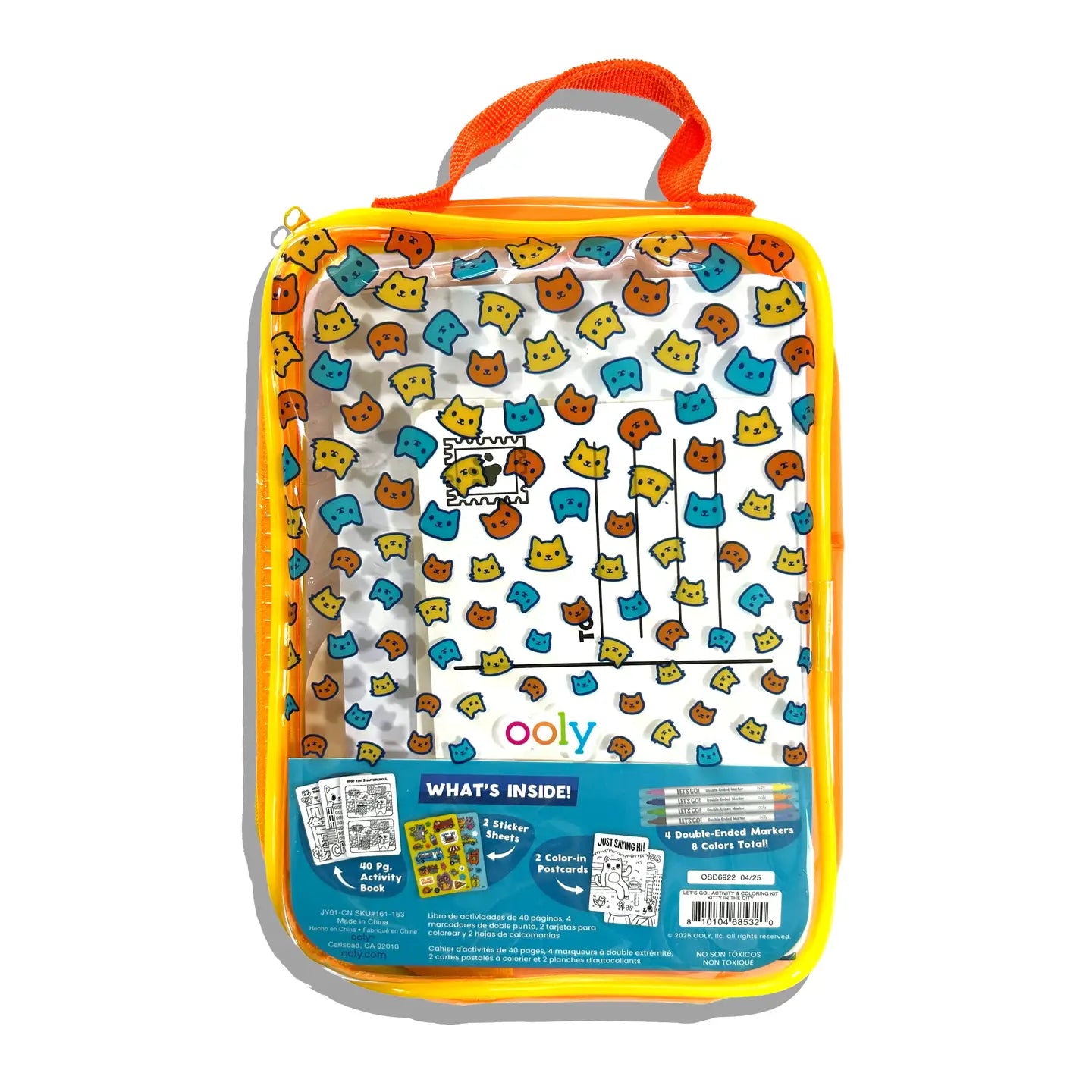 Let's Go!: Activity & Coloring Kit - Kitty in the City