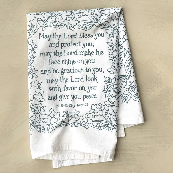 Tea Towel | The Blessing Scripture
