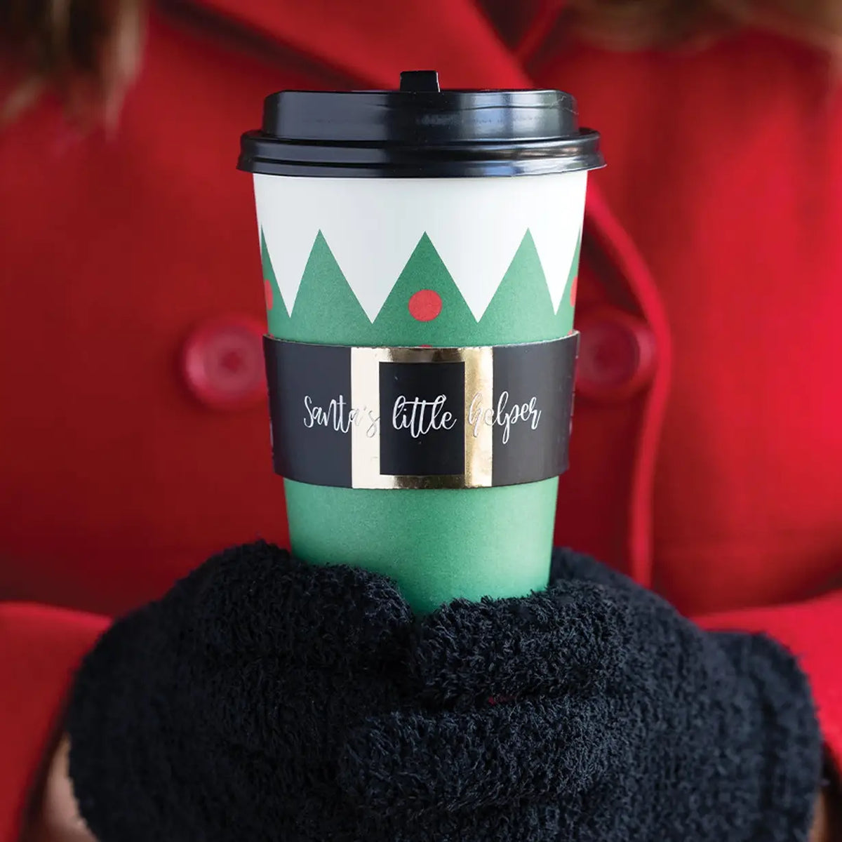 Santa's Helper To-Go Cups 8 Ct