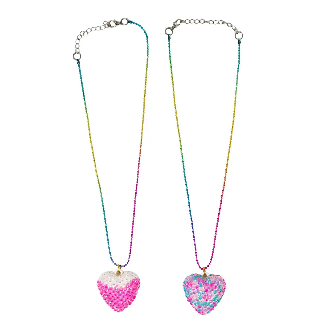 Sparkly Pendant Necklace | Assorted Colors