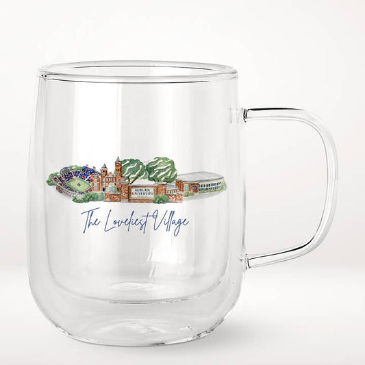 Landmark Glass Mug | Auburn