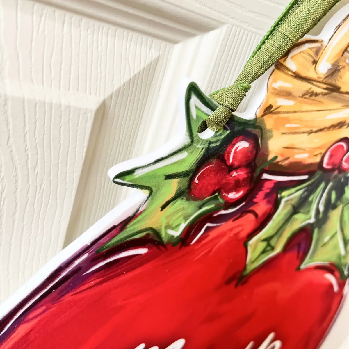 Door Hanger | Merry and Bright Light Bulb