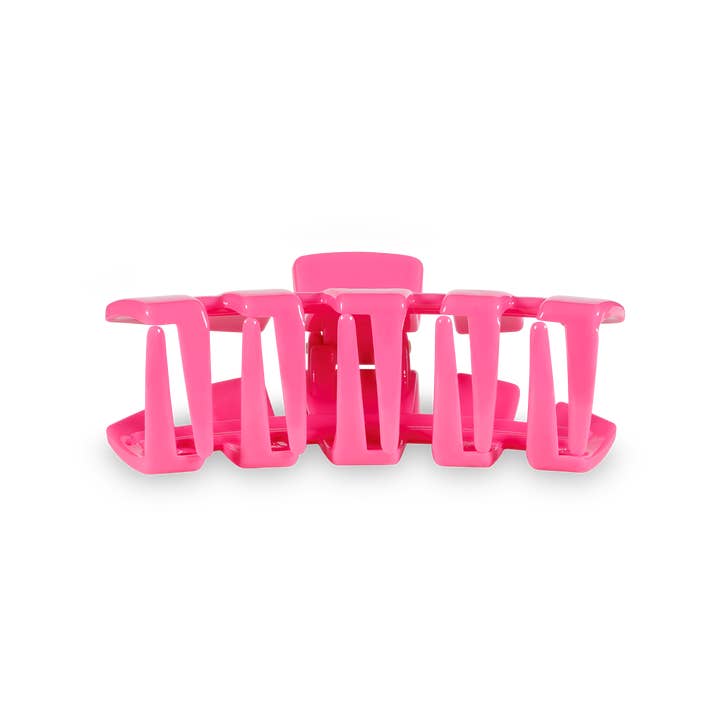 Teleties Classic Hair Clip | Paradise Pink | Assorted Sizes