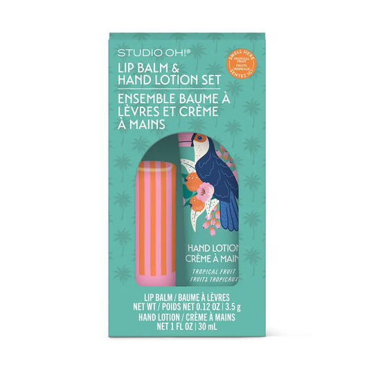 Lip Balm & Lotion Set | Tropical Paradise