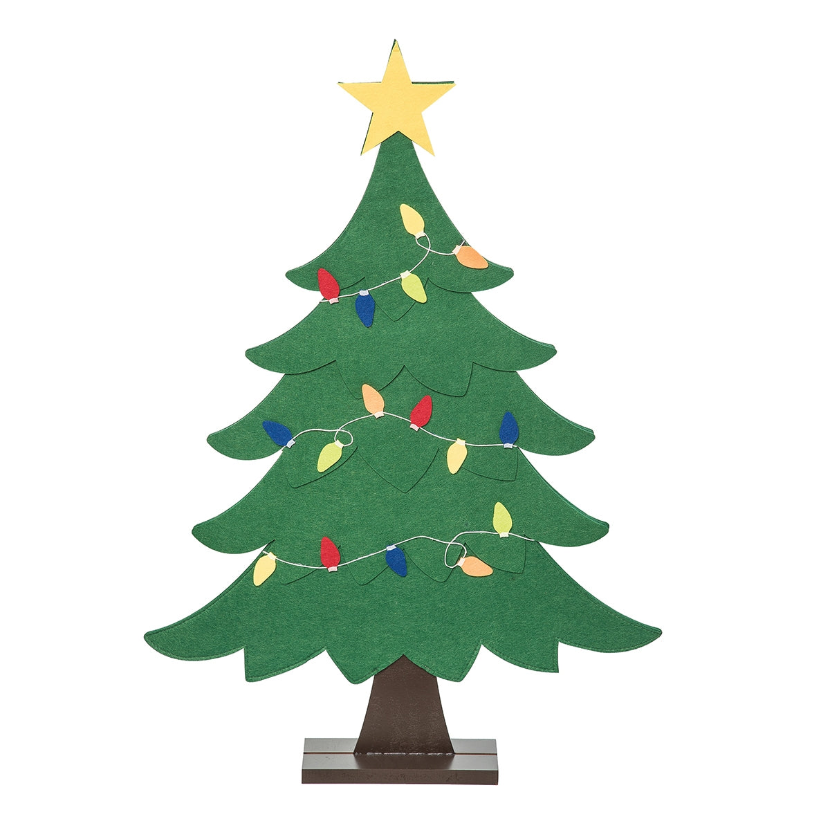 Christmas Tree Felt Figurine