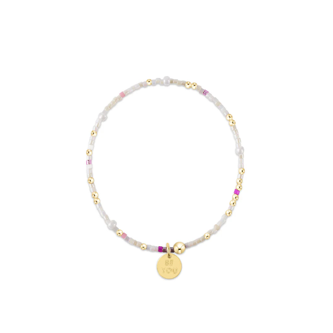 egirl | Hope Unwritten Bracelet | With Sprinkles On Top | be you. Small Gold Disc