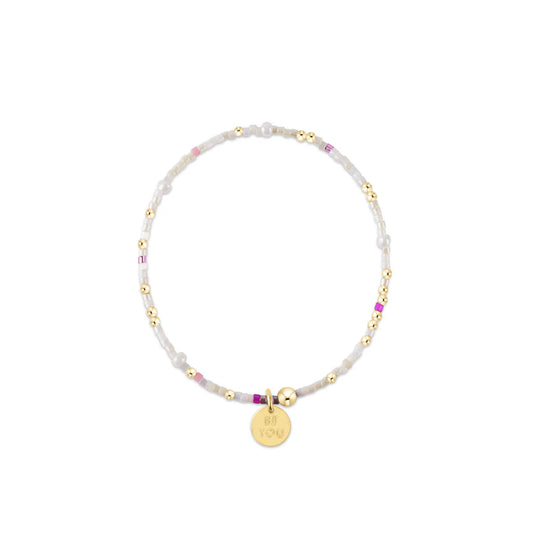 egirl | Hope Unwritten Bracelet | With Sprinkles On Top | be you. Small Gold Disc