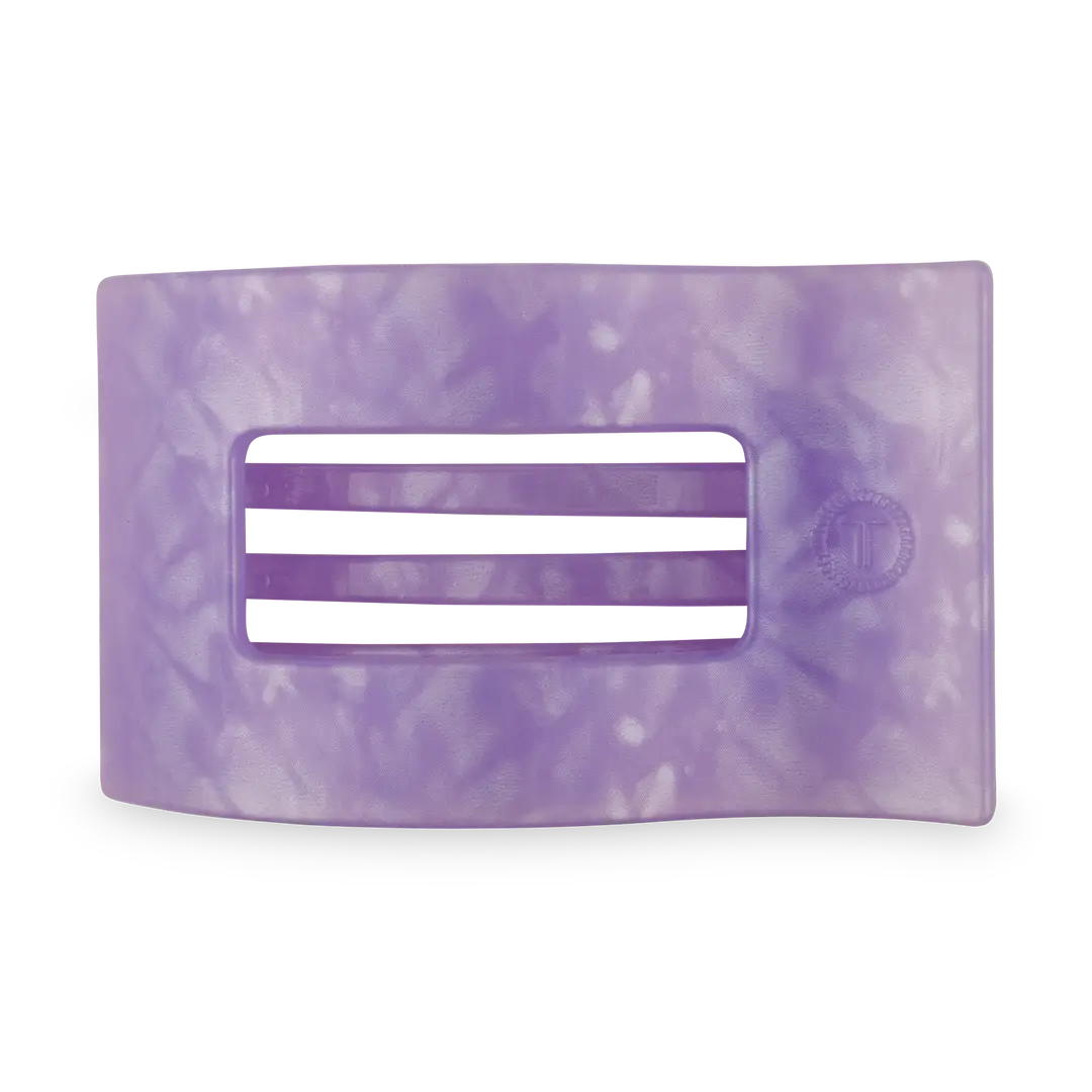 Teleties Flat Rectangle Hair Clip | Lavender Mist | Assorted Sizes