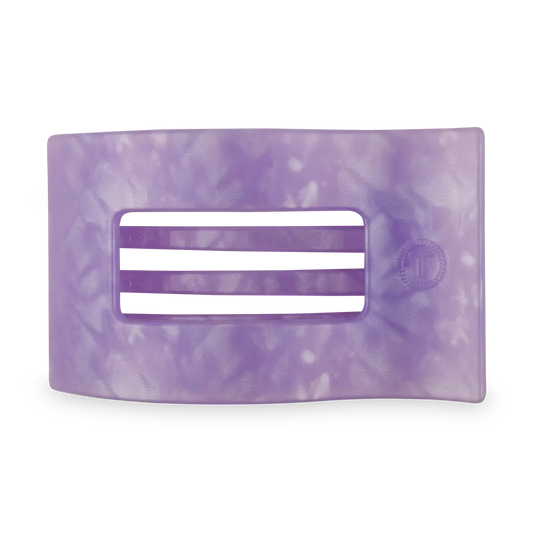 Teleties Flat Rectangle Hair Clip | Lavender Mist | Assorted Sizes