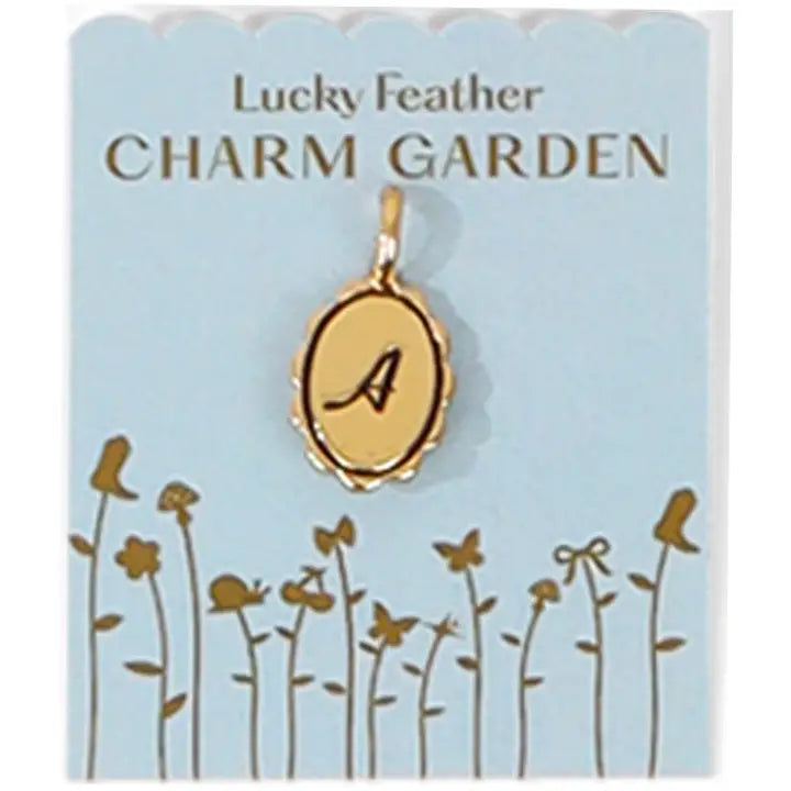 Charm Garden | Scalloped Initial | Assorted Letters