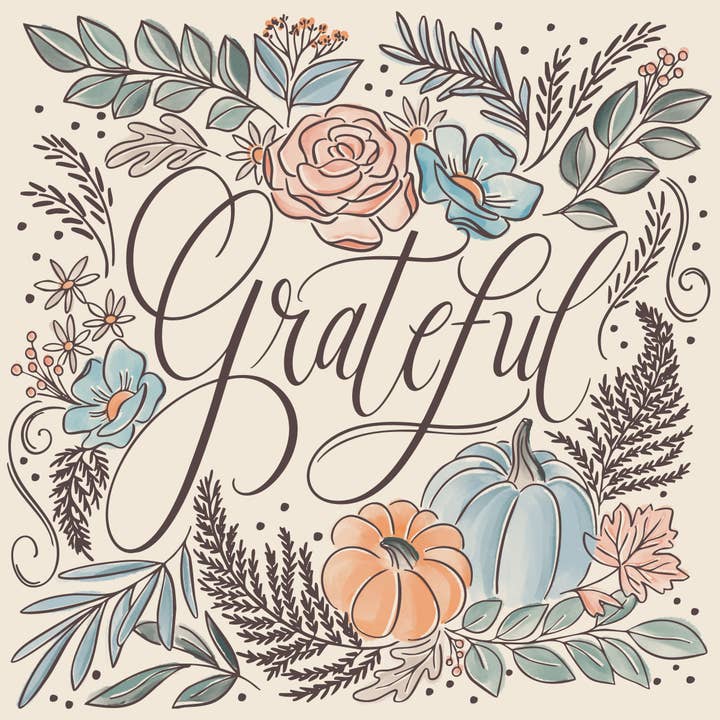Cocktail Napkins | Grateful