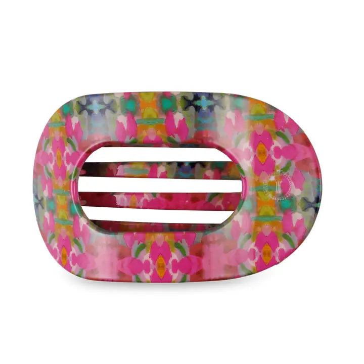 Teleties | Fuchsia Dream | Flat Round Clip | Assorted Sizes