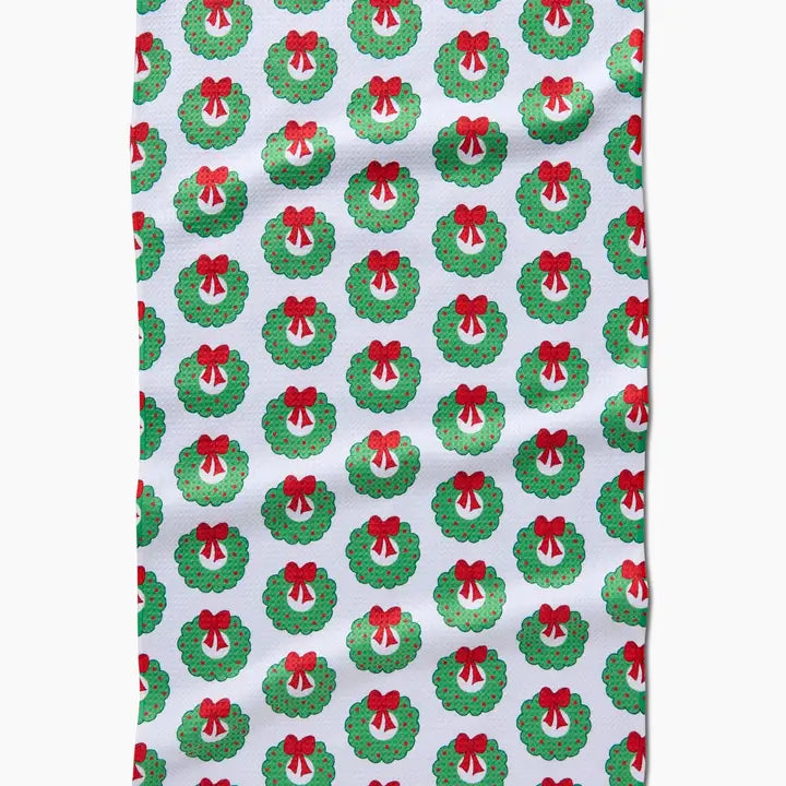 Tea Towel | Wreath Wishes