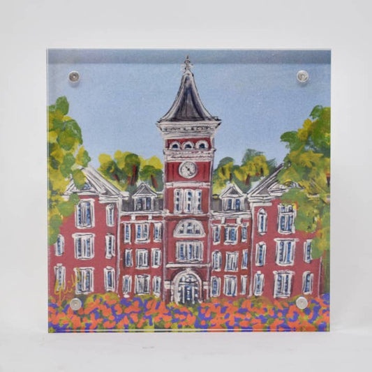 Clemson Landmark Acrylic Block | 4x4