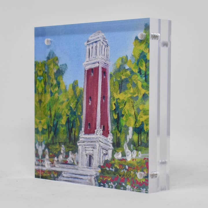 Alabama Landmark Acrylic Block | 4x4