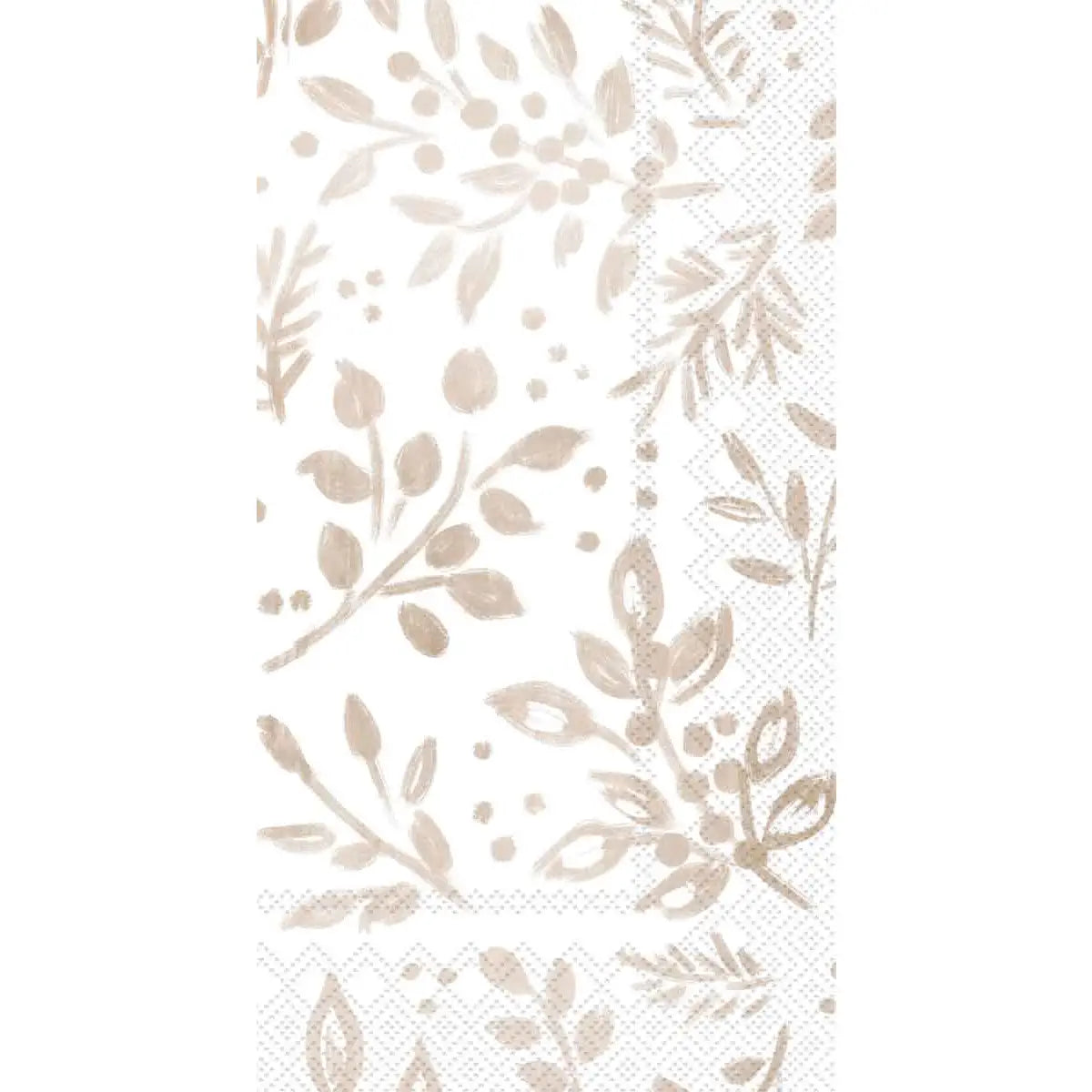 Guest Towel | White Botanicals Christmas