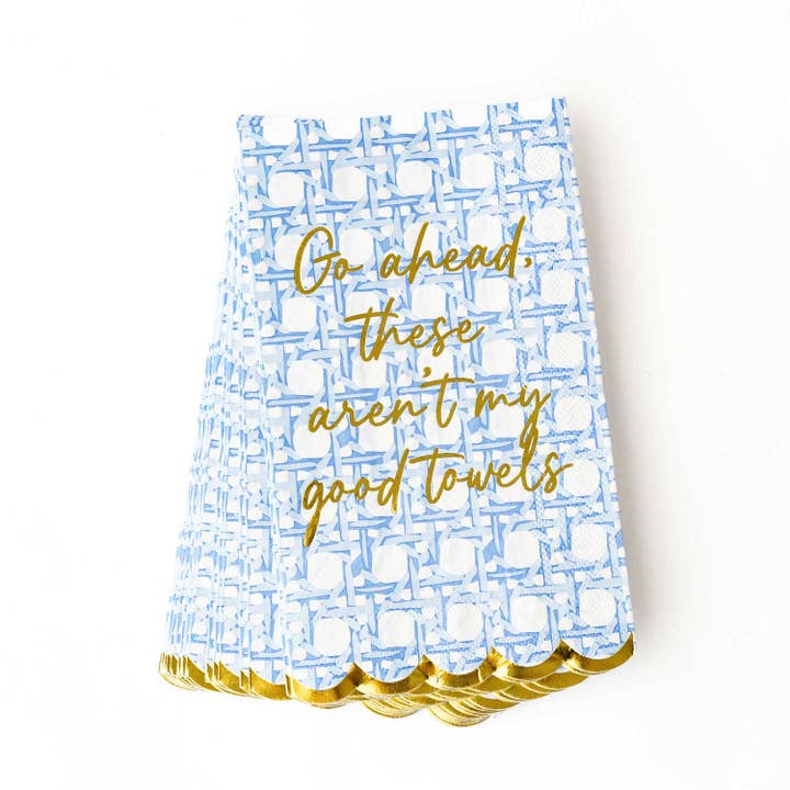 Guest Towels | Blue Cane