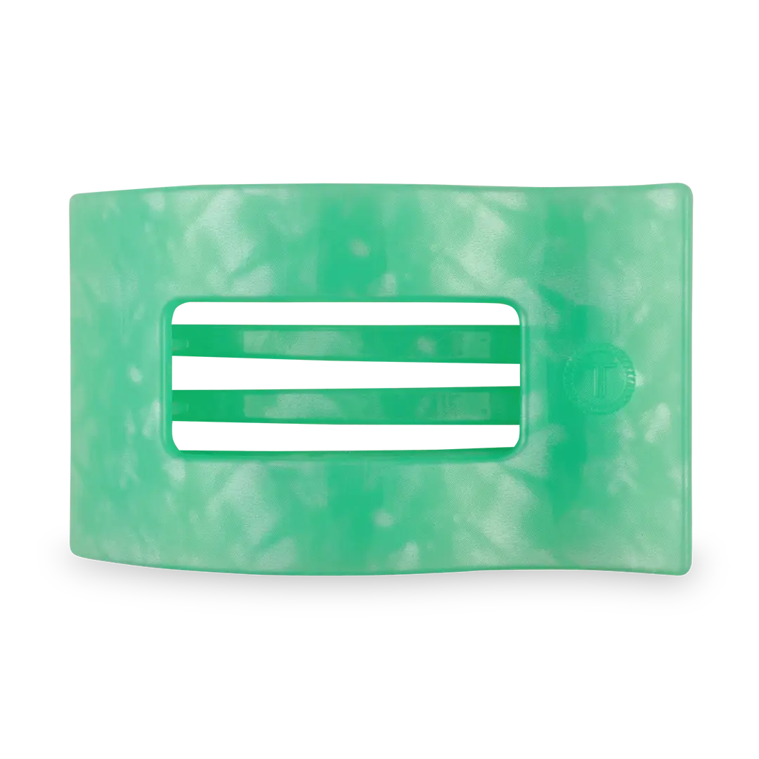 Teleties Flat Rectangle Hair Clip | Spring Splash | Assorted Sizes