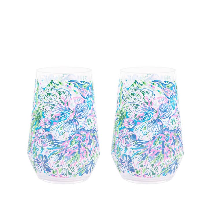 Acrylic Wine Glass Set