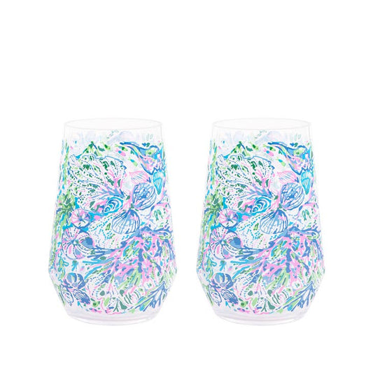 Acrylic Wine Glass Set